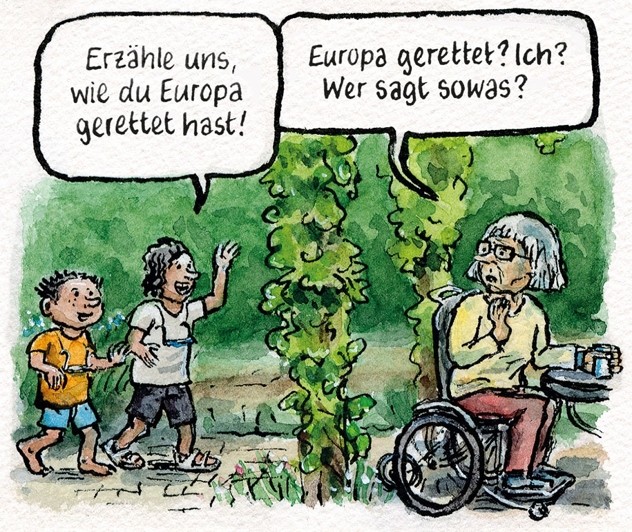 Comic Reinzeichnung