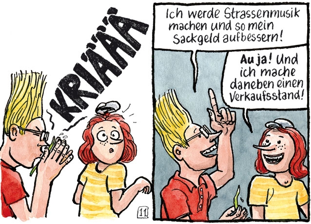 Comicstrip Reinzeichnung