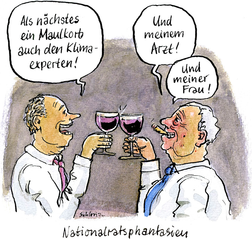 Cartoon Nationalratsphantasien