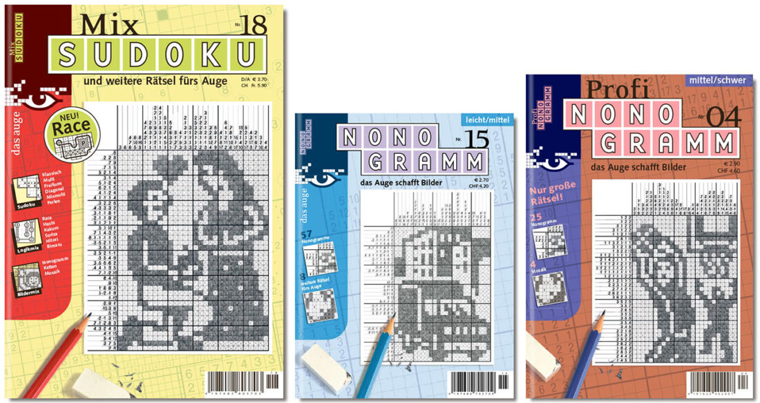 Mix-Sudoku, Nongramm, Profi-Nonogramm