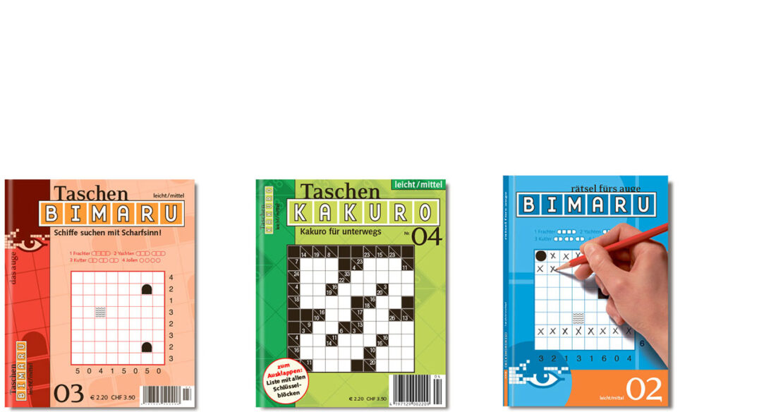 Taschen-Bimaru, Taschen-Kakura, Bimaru-Taschenbuch
